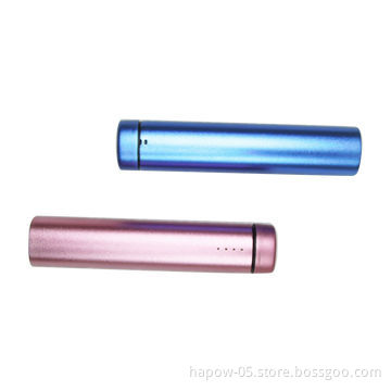 Cylinder micro speaker suitable for iPhone 6 and Samsung S5 with built-in power bank 2,600/3,500mAh